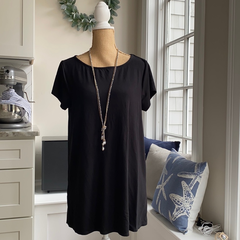 NEW Women’s Cupio  Black Long Tunic Top
